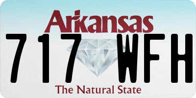 AR license plate 717WFH