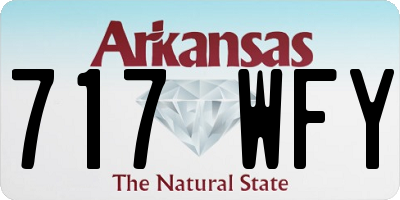 AR license plate 717WFY