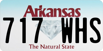 AR license plate 717WHS