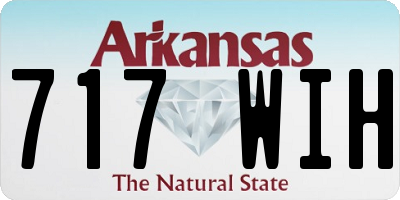 AR license plate 717WIH