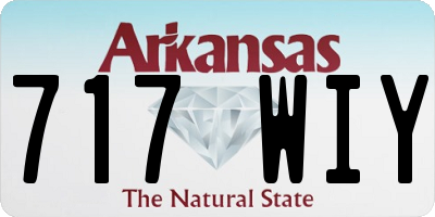 AR license plate 717WIY