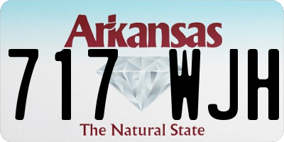 AR license plate 717WJH