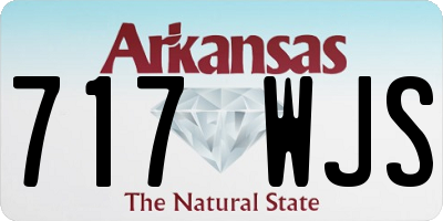 AR license plate 717WJS