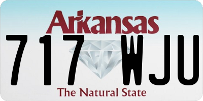 AR license plate 717WJU