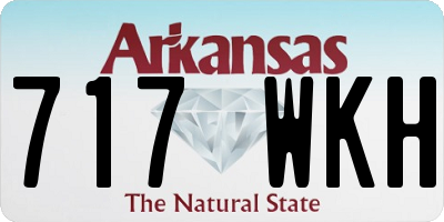 AR license plate 717WKH