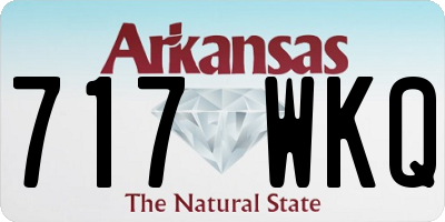 AR license plate 717WKQ