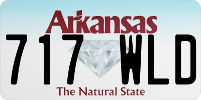AR license plate 717WLD
