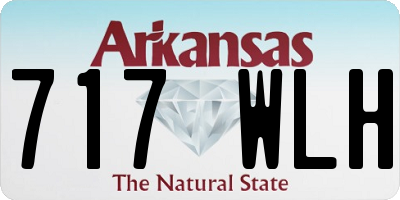 AR license plate 717WLH