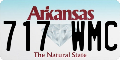 AR license plate 717WMC