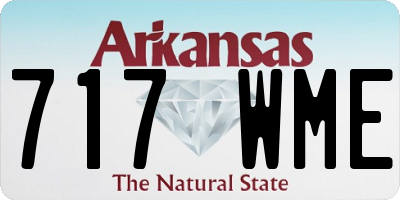 AR license plate 717WME