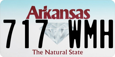 AR license plate 717WMH