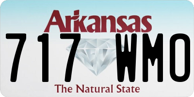 AR license plate 717WMO