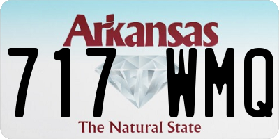 AR license plate 717WMQ