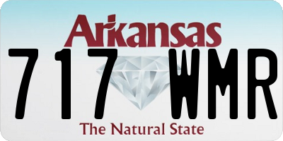AR license plate 717WMR