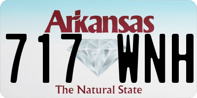 AR license plate 717WNH