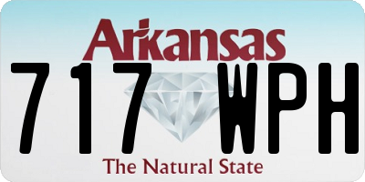 AR license plate 717WPH