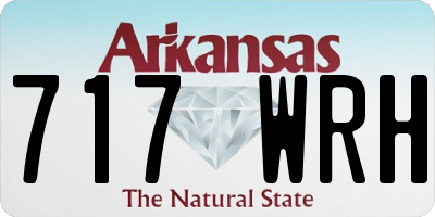 AR license plate 717WRH