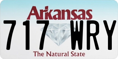 AR license plate 717WRY