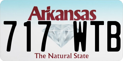 AR license plate 717WTB