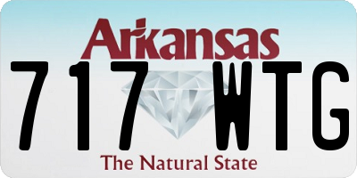 AR license plate 717WTG