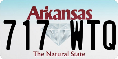 AR license plate 717WTQ