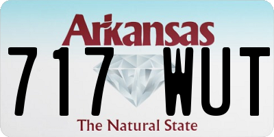 AR license plate 717WUT