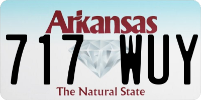 AR license plate 717WUY