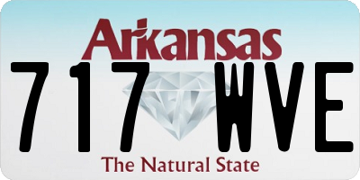 AR license plate 717WVE