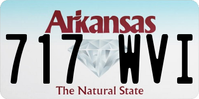 AR license plate 717WVI