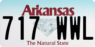 AR license plate 717WWL