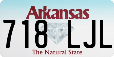 AR license plate 718LJL