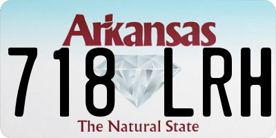 AR license plate 718LRH