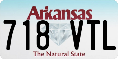 AR license plate 718VTL