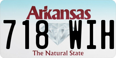AR license plate 718WIH