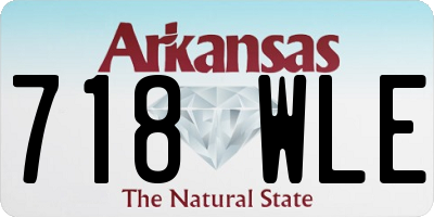 AR license plate 718WLE