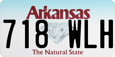 AR license plate 718WLH