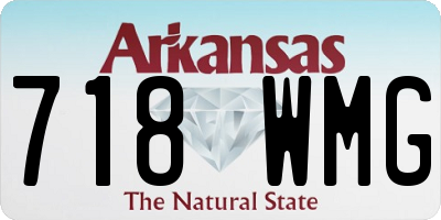 AR license plate 718WMG
