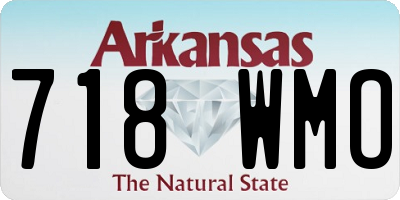 AR license plate 718WMO