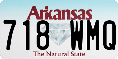 AR license plate 718WMQ