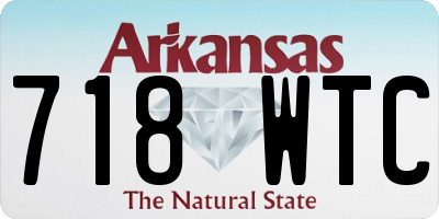 AR license plate 718WTC