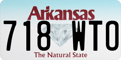 AR license plate 718WTO