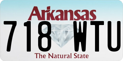 AR license plate 718WTU