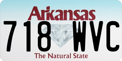 AR license plate 718WVC