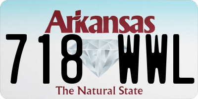 AR license plate 718WWL