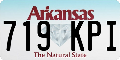 AR license plate 719KPI