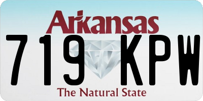 AR license plate 719KPW