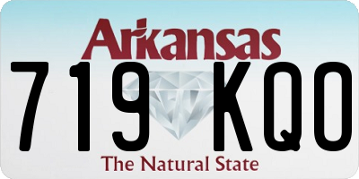 AR license plate 719KQO