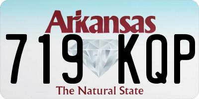 AR license plate 719KQP