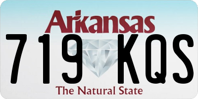 AR license plate 719KQS