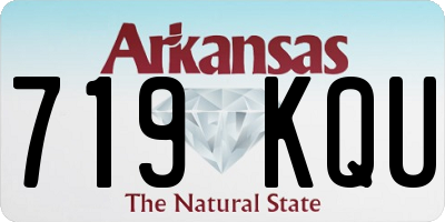 AR license plate 719KQU